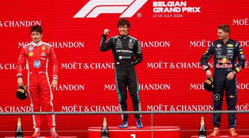 Grand Prix de Belgique de F1 : résultats et classements pilotes/constructeurs