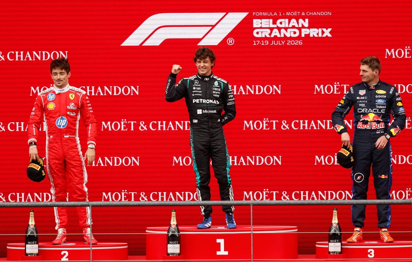Grand Prix de Belgique de F1 : résultats et classements pilotes/constructeurs