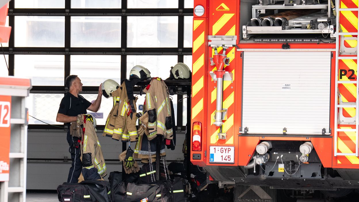 Grève des pompiers à Bruxelles : un pré-accord gouvernement-syndicats trouvé