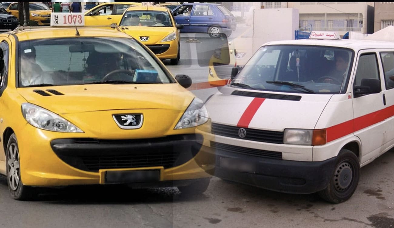 Grève des taxis : le transport non régulier paralysé en Tunisie