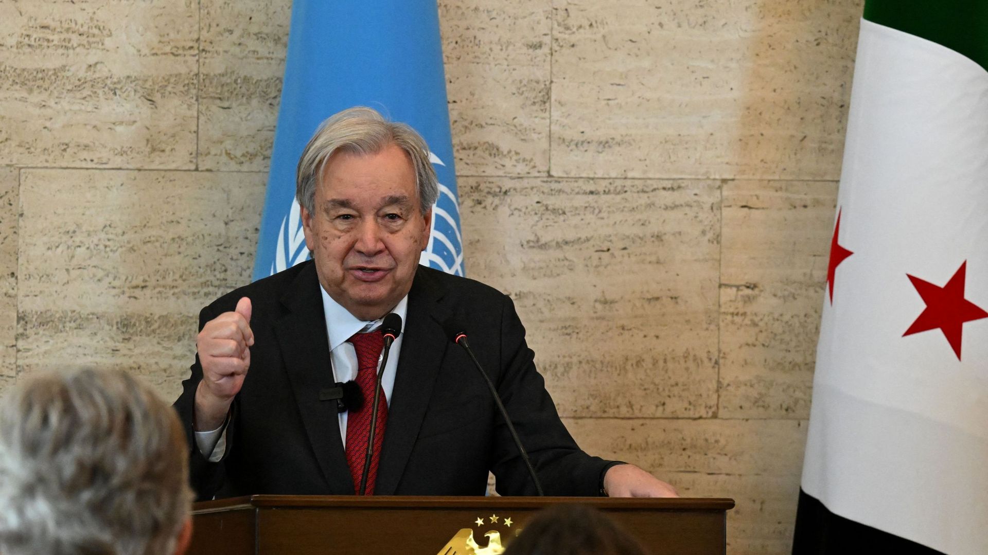 Guerre au Moyen-Orient : Antonio Guterres exhorte à soutenir la Syrie