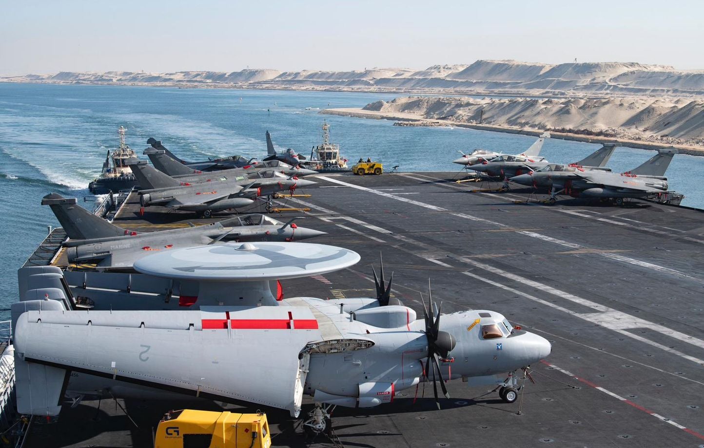Guerre au Moyen-Orient : Le Charles-de-Gaulle regagne Toulon.