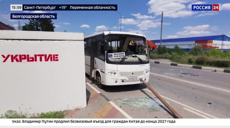 Guerre en Ukraine : cinq morts, un enfant, dans attaque de drone ukrainien sur autocar
