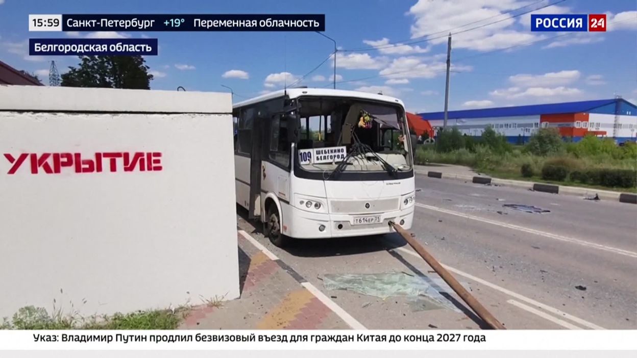 Guerre en Ukraine : cinq morts, un enfant, dans attaque de drone ukrainien sur autocar