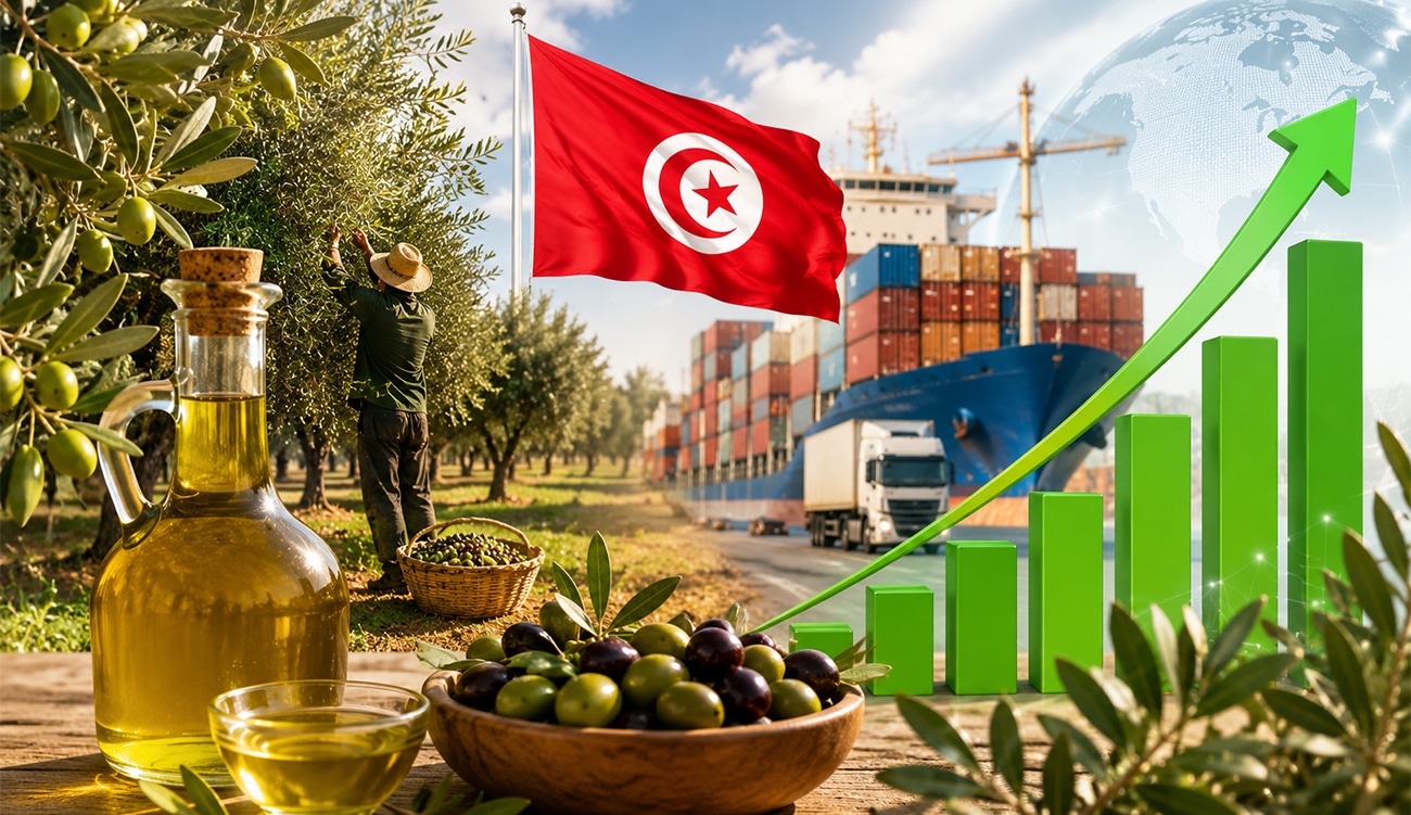 Huile d’olive tunisienne : exportations à plus de 4,3 milliards de dinars en huit mois