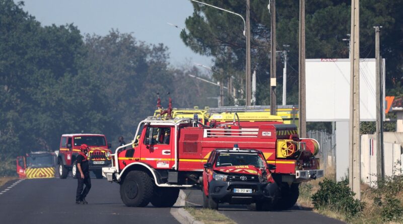 Incendie près de l'aéroport de Bordeaux : deux pompiers décèdent