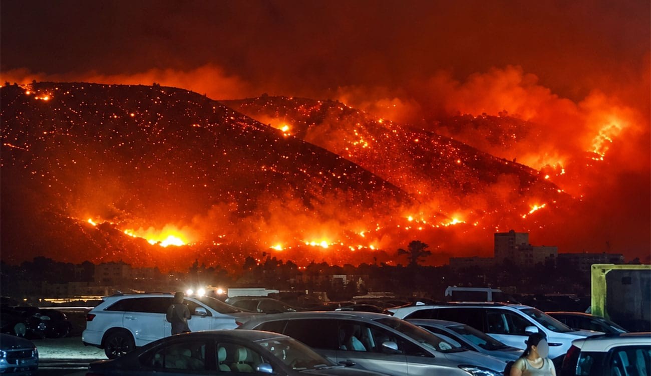 Incendies de forêt à Bizerte : 16 heures de lutte contre les flammes.