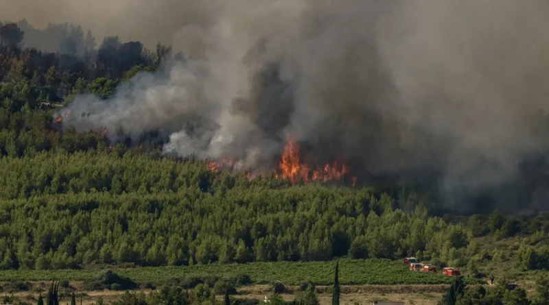 Incendies en France : 3000 personnes évacuées à Canet-en-Roussillon.