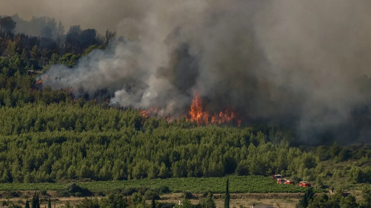 Incendies en France : 3000 personnes évacuées à Canet-en-Roussillon.