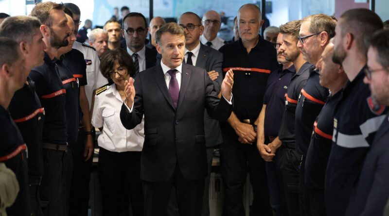 Incendies en France : Macron annonce des semaines difficiles et appelle à replanter.