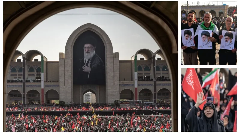Iran : une immense foule à Téhéran pour les funérailles de l'ayatollah Khamenei