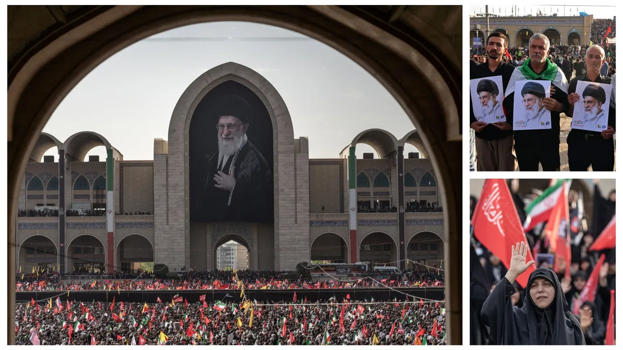 Iran : une immense foule à Téhéran pour les funérailles de l'ayatollah Khamenei