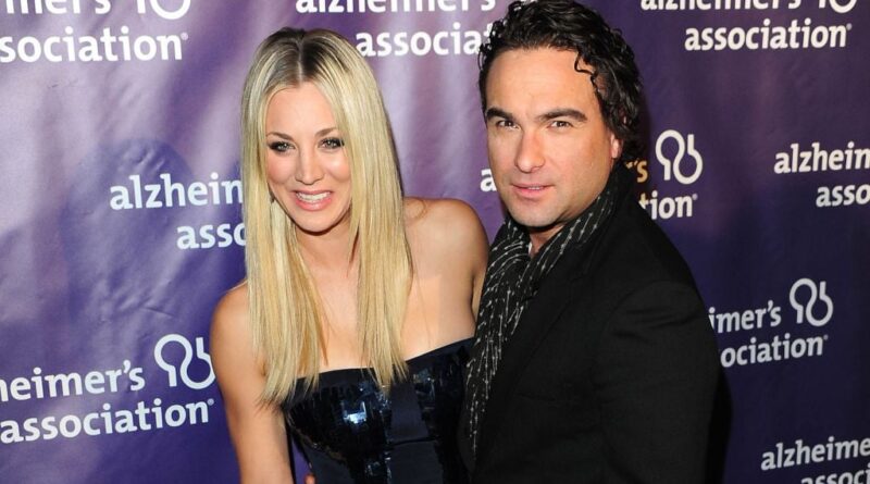 Kaley Cuoco pleure lors du tournage de « The Big Bang Theory »