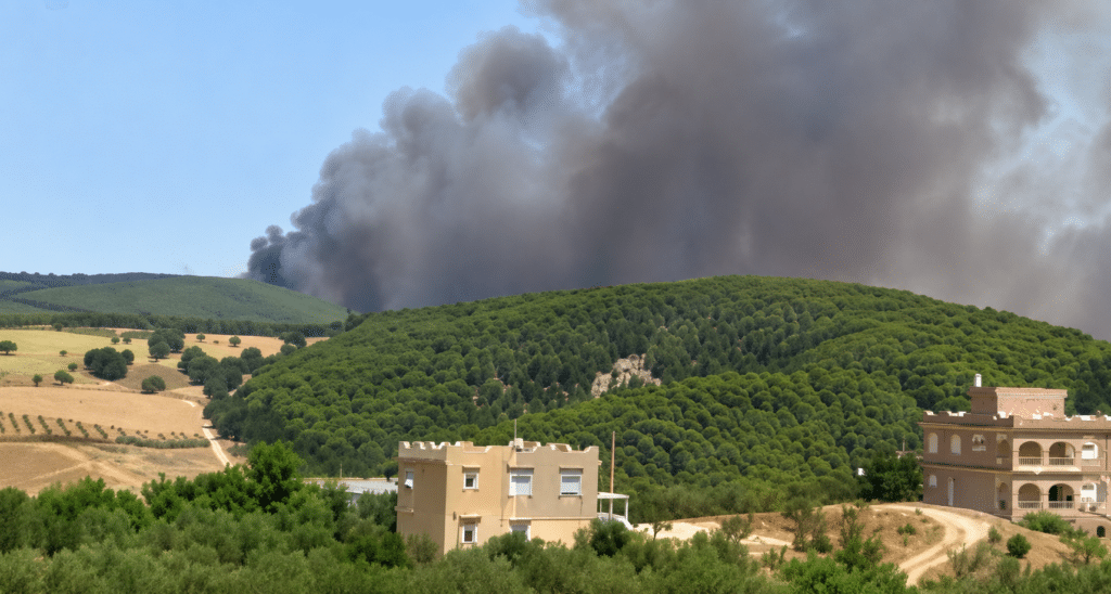 Kef : les opérations continuent pour maîtriser deux incendies