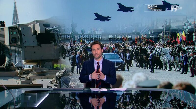 La famille royale partage des frites avec des Bruxellois à la Fête nationale.