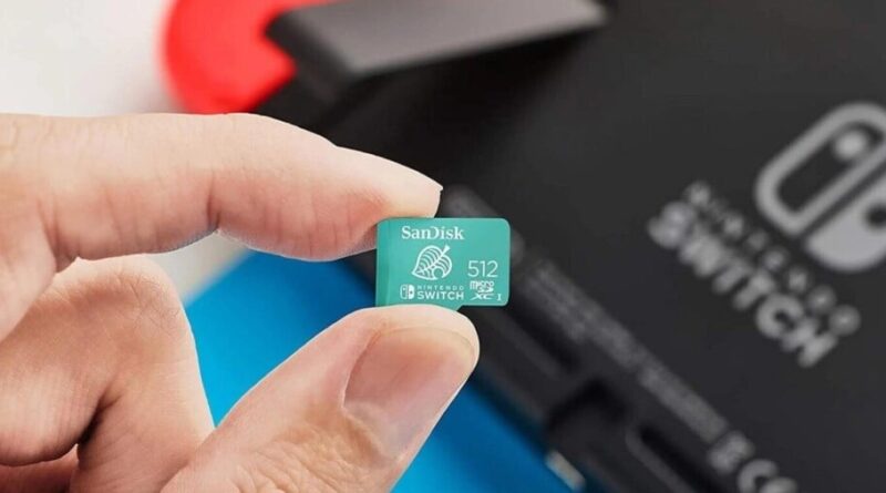 La microSD SanDisk 512 Go pour Nintendo Switch à 69 euros sur Amazon