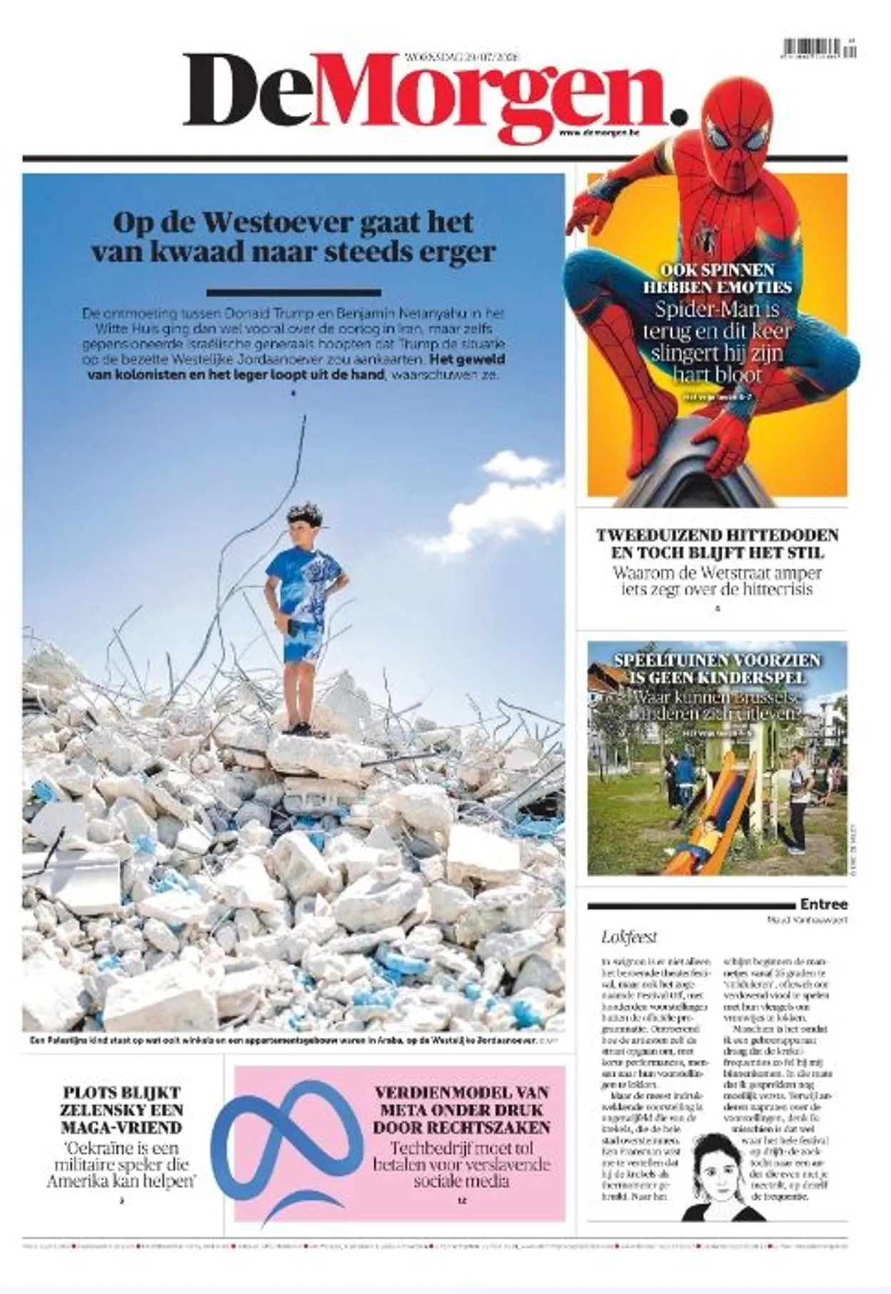 La revue de presse : Poutine jusqu’au-boutiste, Shein vacille, hommage aux animateurs jeunesse