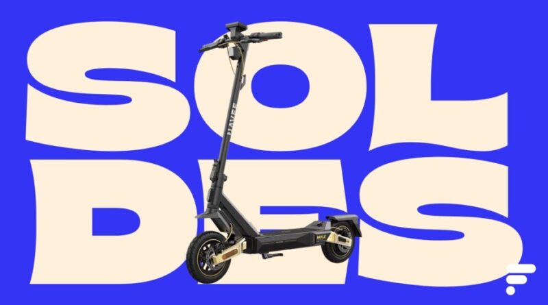 La trottinette électrique Navee ST5 Max à 90 km perd 100 € en soldes.