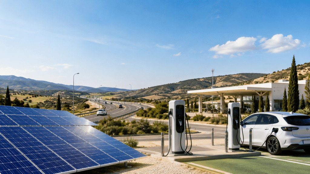 Lancement du premier projet solaire pour le réseau autoroutier
