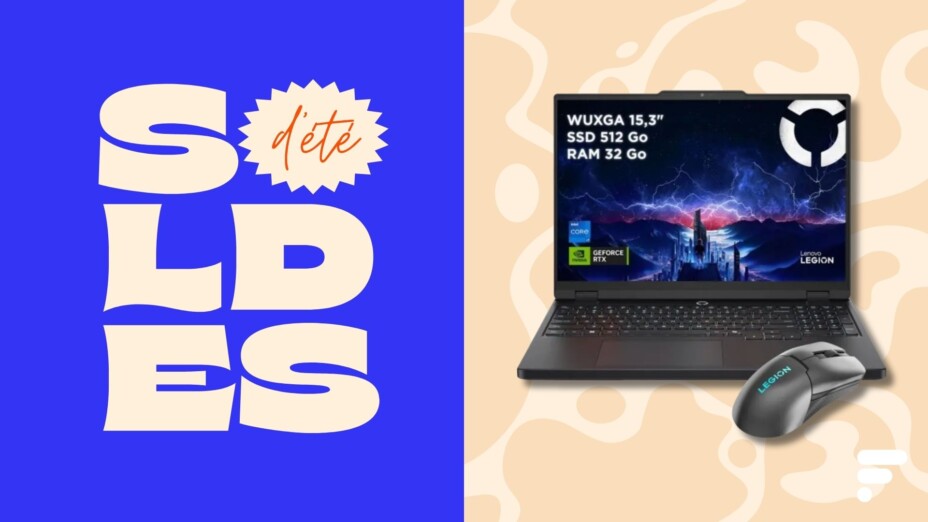 Le laptop gamer Lenovo 165 Hz avec RTX 5070 et 32 Go de RAM baisse de 210 € en fin de soldes.