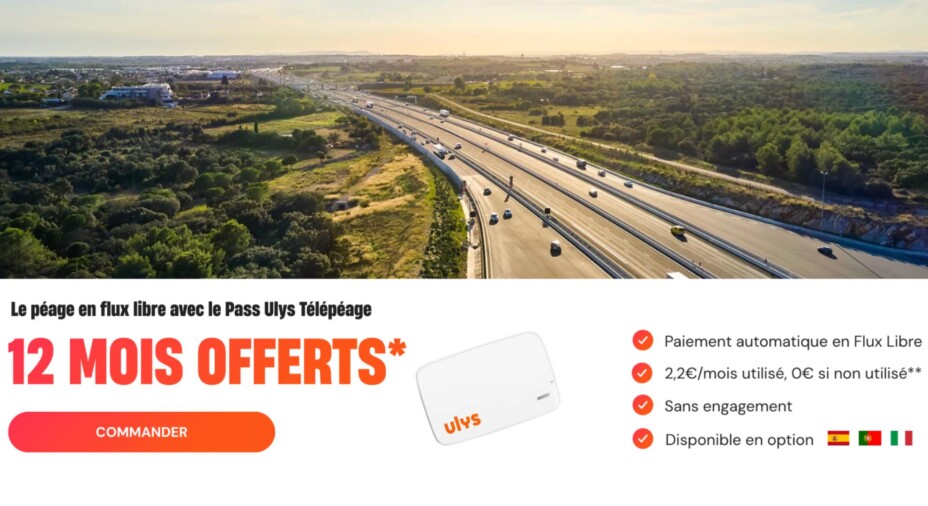 Le Pass Ulys Télépage gratuit pendant 1 an pour les vacances.