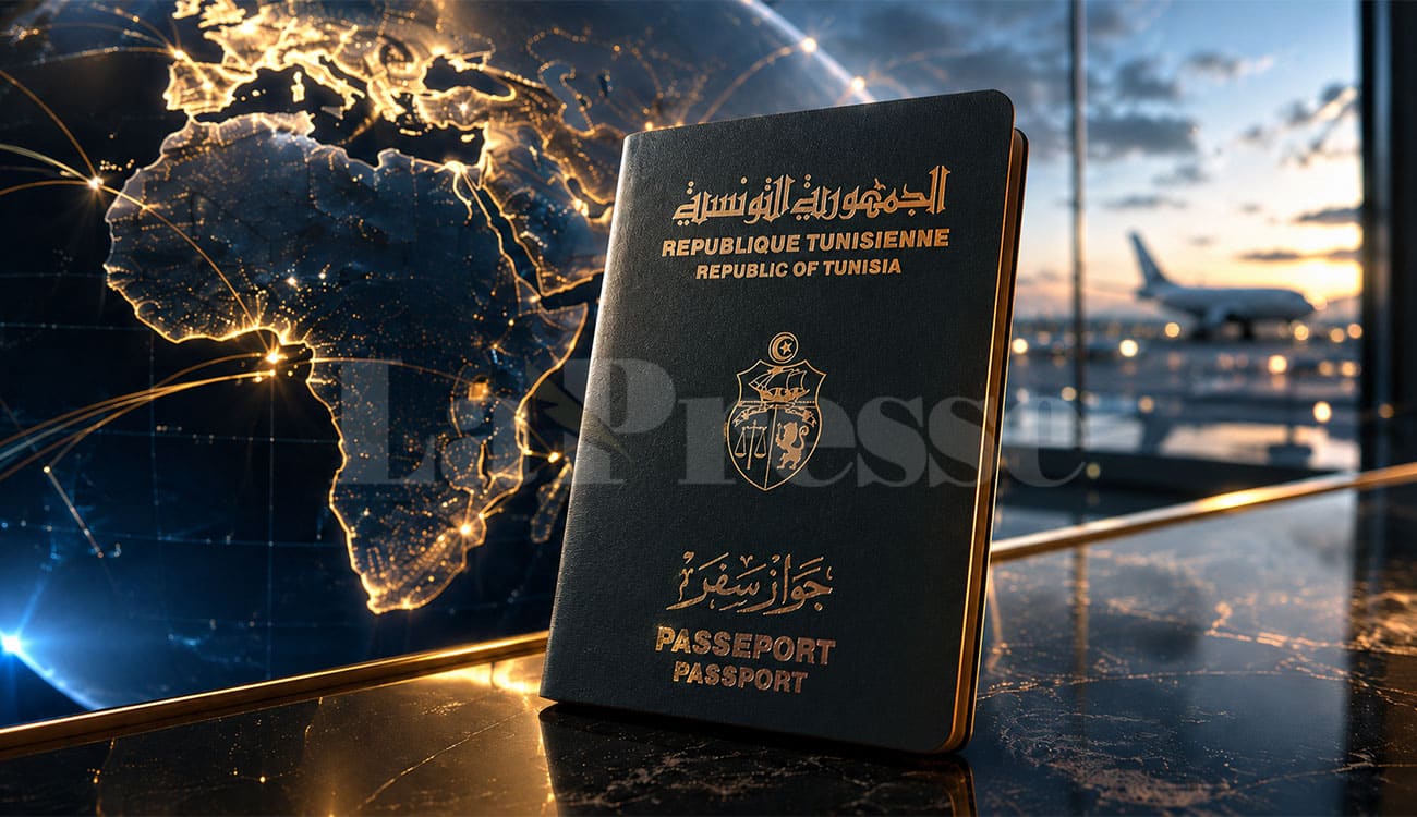 Le passeport tunisien sera 6ème en Afrique en 2026