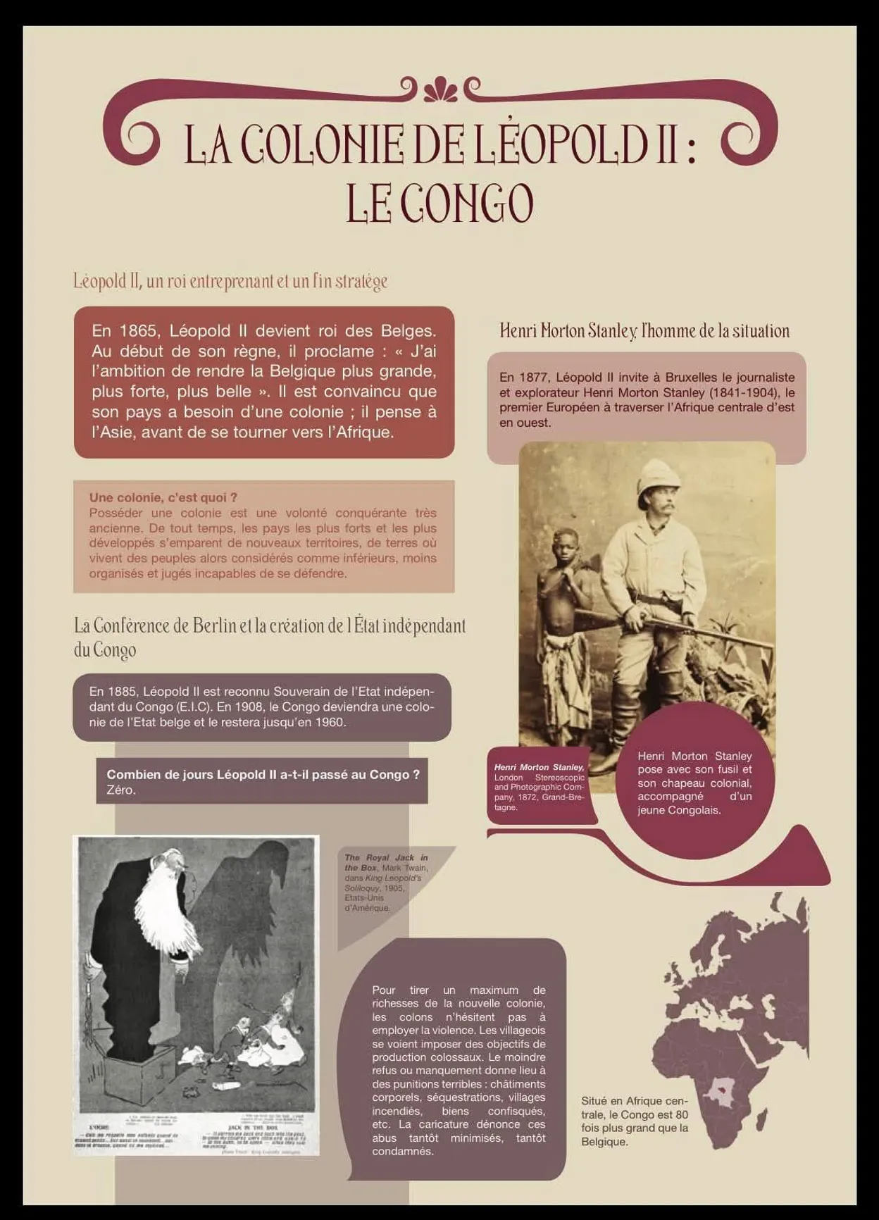 Le Roi Léopold II, "fin stratège", colonise des peuples "inférieurs" : polémique sur le CEB