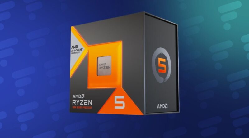 Le Ryzen 5 7500X3D d’AMD devient le processeur gaming X3D à 224 €