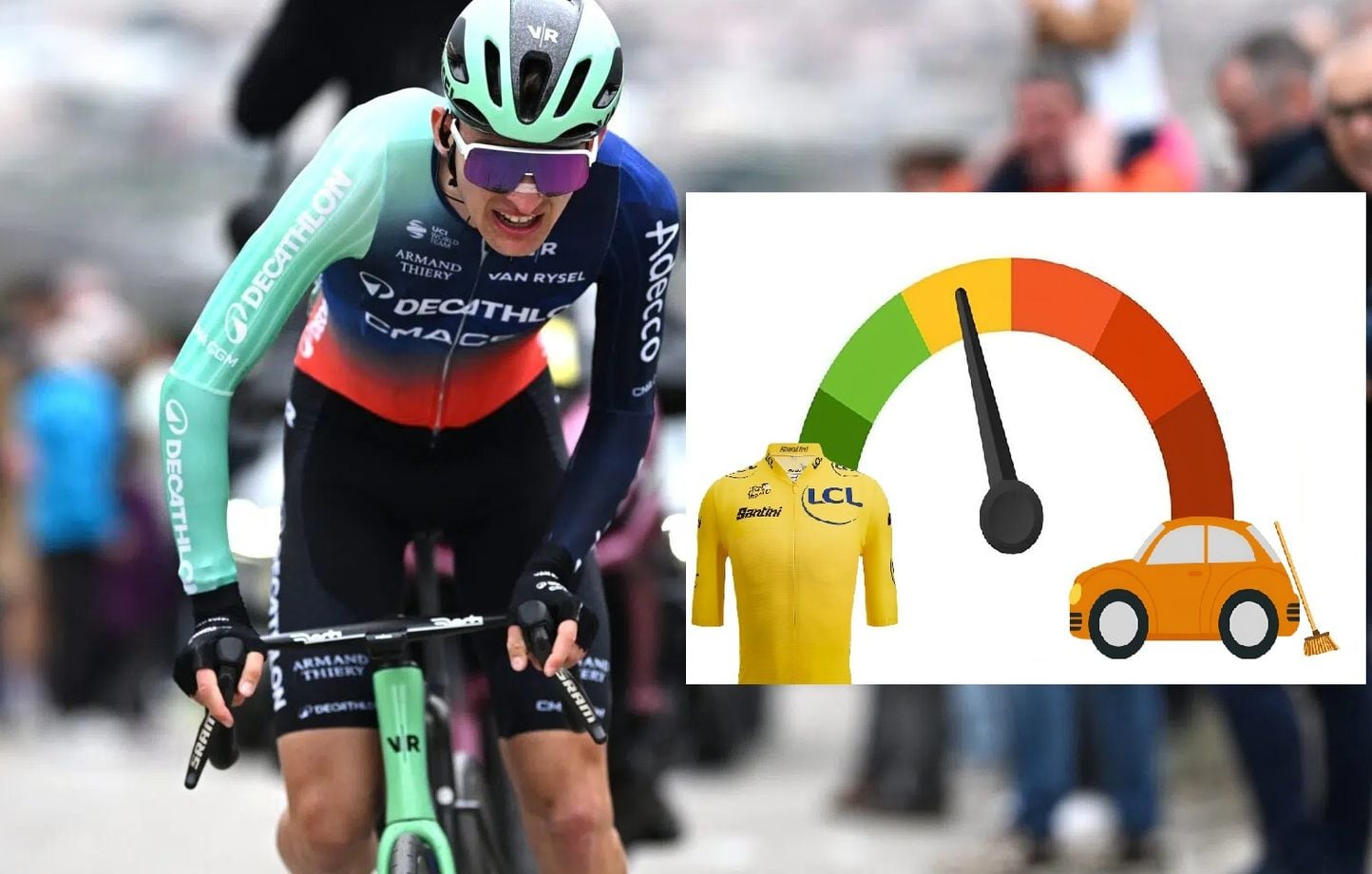 Le Tour de France : Paul Seixas, 4e, déclare « On a tenté le tout pour le tout… »