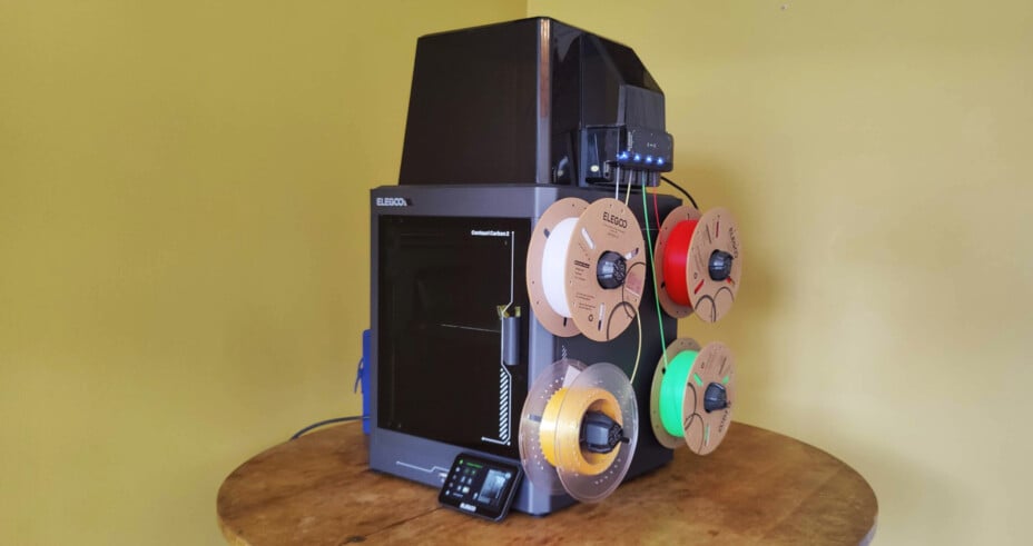 L'Elegoo Centauri Carbon 2 Combo, imprimante 3D couleur, à prix cassé.