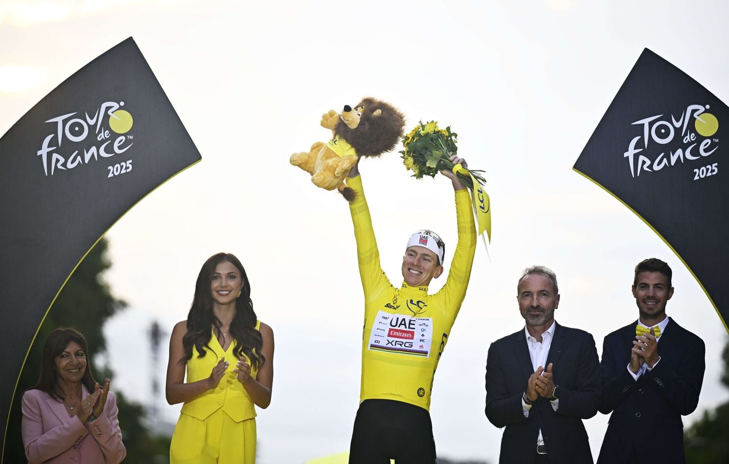 Les favoris du Tour de France 2026 : Pogacar, Vingegaard, Seixas.