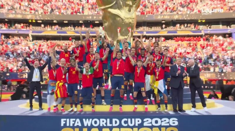 L'Espagne remporte la finale de la Coupe du monde 2026 face à une Argentine apathique.