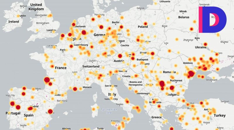 L’Europe face aux incendies : cartes et chiffres révélateurs