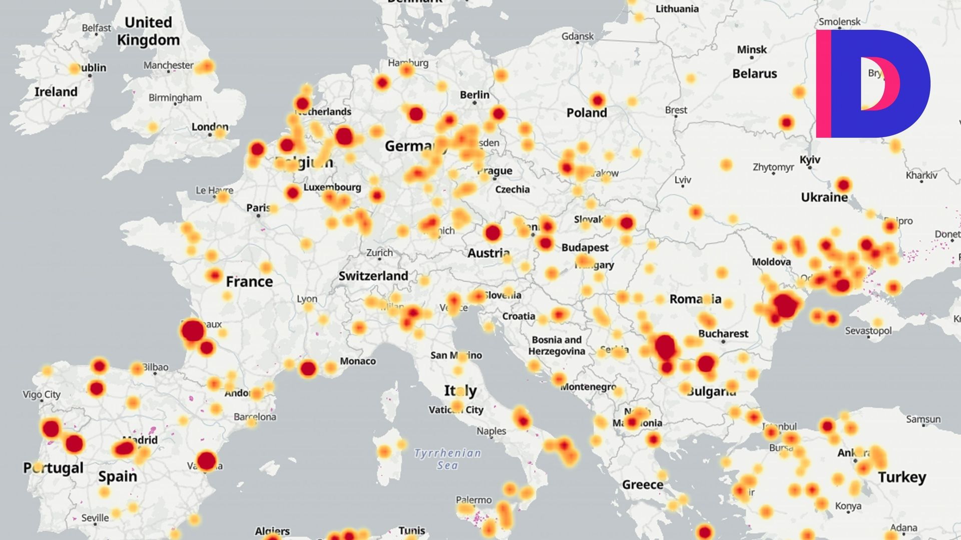 L’Europe face aux incendies : cartes et chiffres révélateurs