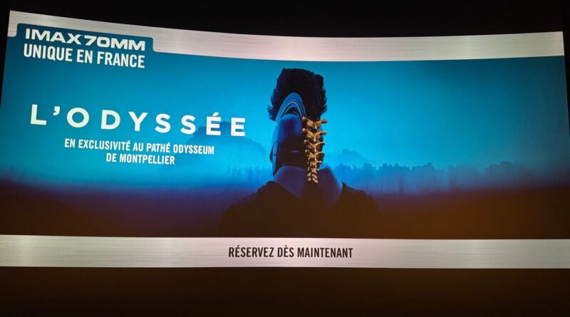 « L’Odyssée » projeté en IMAX 70 MM, le format de Christopher Nolan