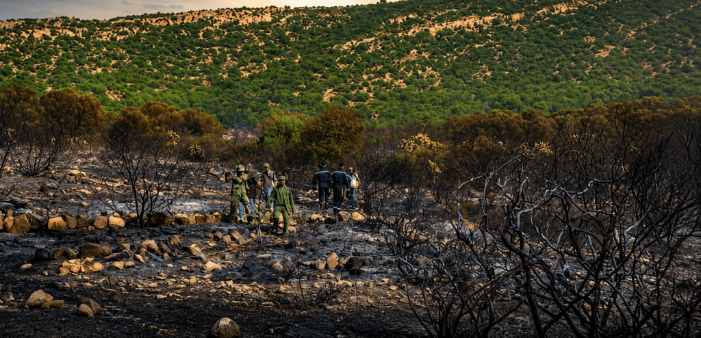 Lutte contre les incendies en Tunisie : 55 interventions de l’armée de l’air en 48 heures