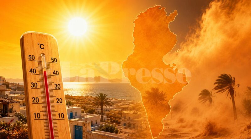 Météo : des températures atteignant 46°C en Tunisie aujourd'hui