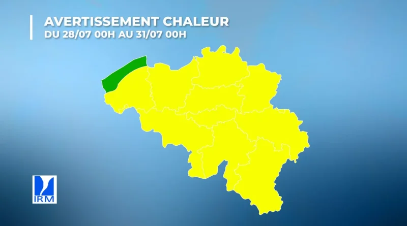 Météo en Belgique : un nouveau coup de chaud dès mardi, attentes ?