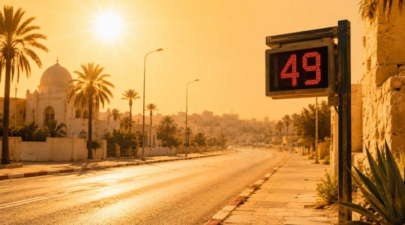 Météo : la vague de chaleur ne cesse pas en Tunisie avec 49°C aujourd'hui