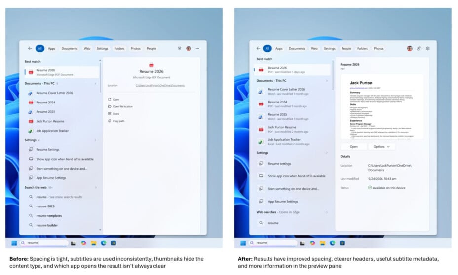 Microsoft améliore Windows 11 : moins de pub, priorité aux fichiers locaux.