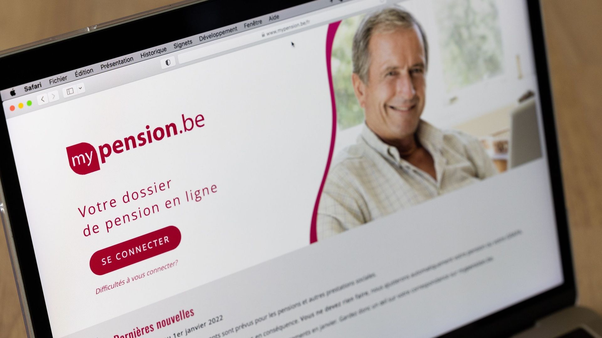Mypension.be : les pensionnés de plus de 60 ans connaissent leur date de départ.