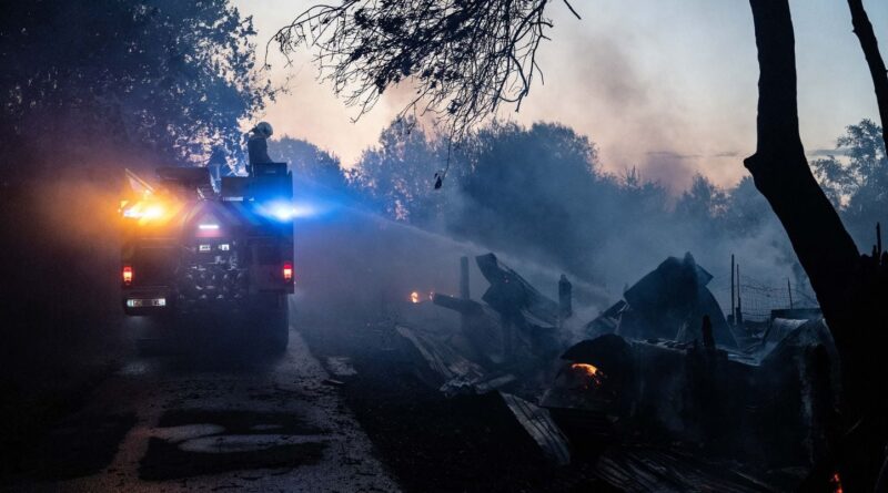 Nantes : Un incendie fixé a ravagé une partie d’un « bidonville »