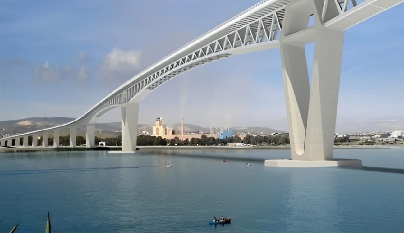 Nouveau pont de Bizerte : premiers éléments métalliques attendus en décembre