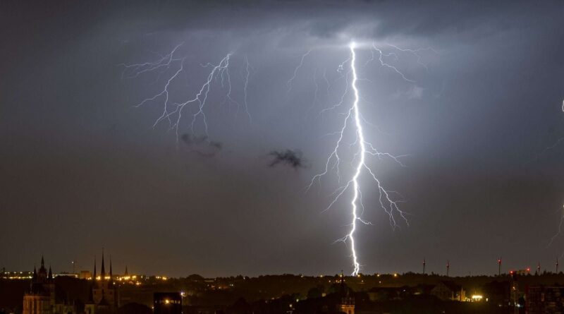Orages et pluie prévus en France ce week-end.