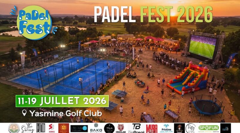 PadelFest 2026 : édition élargie de retour à Hammamet