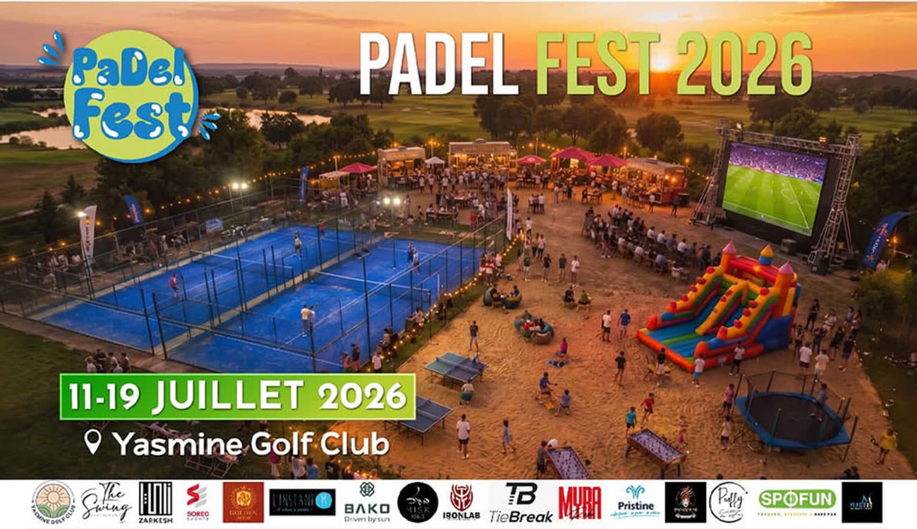 PadelFest 2026 : édition élargie de retour à Hammamet