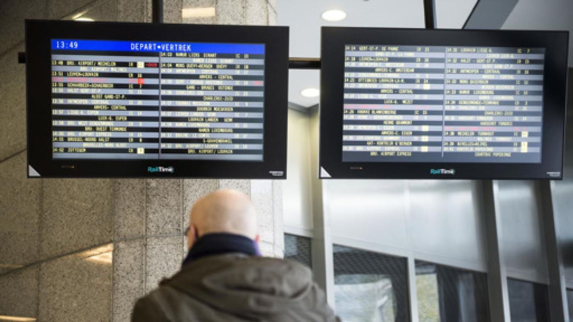 Perturbations sur la boucle ferroviaire est autour de Bruxelles pendant trois week-ends