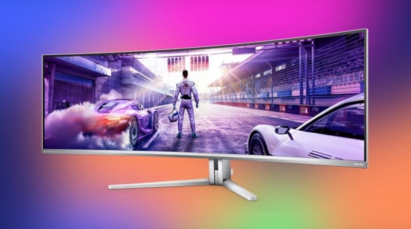 Philips Evnia 49M2C8900LA : écran PC gamer OLED de 49″ à moins de 630 €