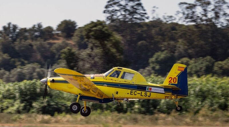 Portugal : Plus de 10.000 hectares brûlés, un millier de pompiers engagés
