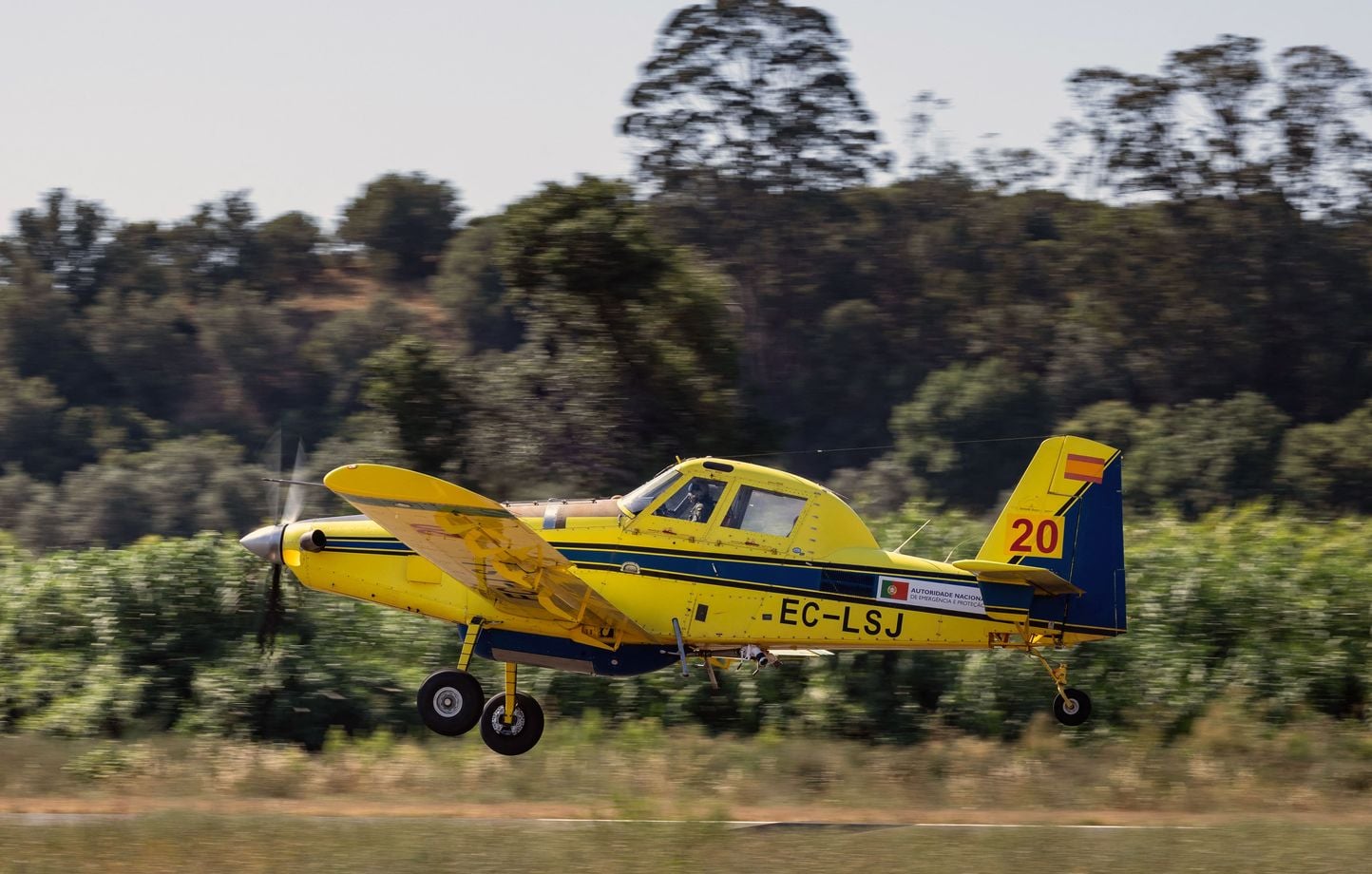 Portugal : Plus de 10.000 hectares brûlés, un millier de pompiers engagés